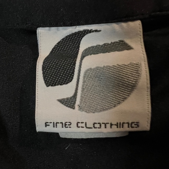 1990’s Black and Gray Fine Brand Women's Skirt - Picture 4 of 5